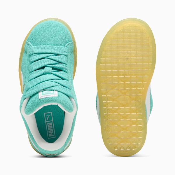 Suede XL Kids' Sneakers, Aquatic-PUMA White, large-MEX