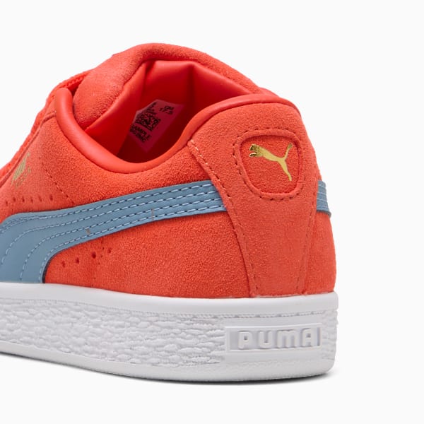 Suede XL Kids' Sneakers, Fierce Red-Cool Blue, large-ZAF