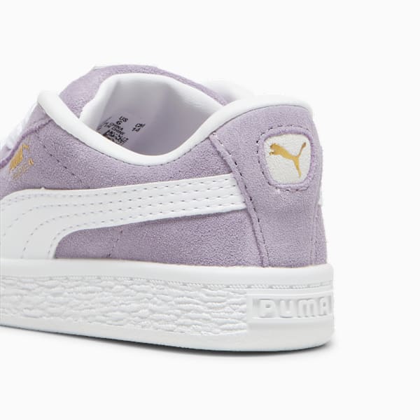 Tenis Suede XL para bebés, Pale Plum-PUMA White, large-MEX