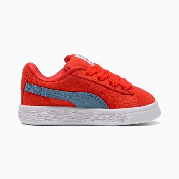 Suede XL Toddlers' Sneakers, Fierce Red-Cool Blue, large-ZAF