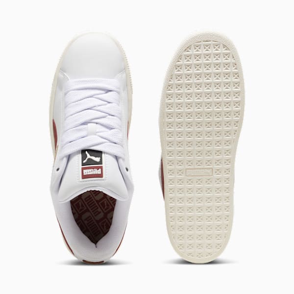 Tenis Suede XL, PUMA White-Intense Red, large-MEX