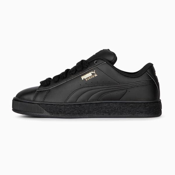 Tenis Suede XL, PUMA Black-PUMA Black-Puma Team Gold, large-MEX