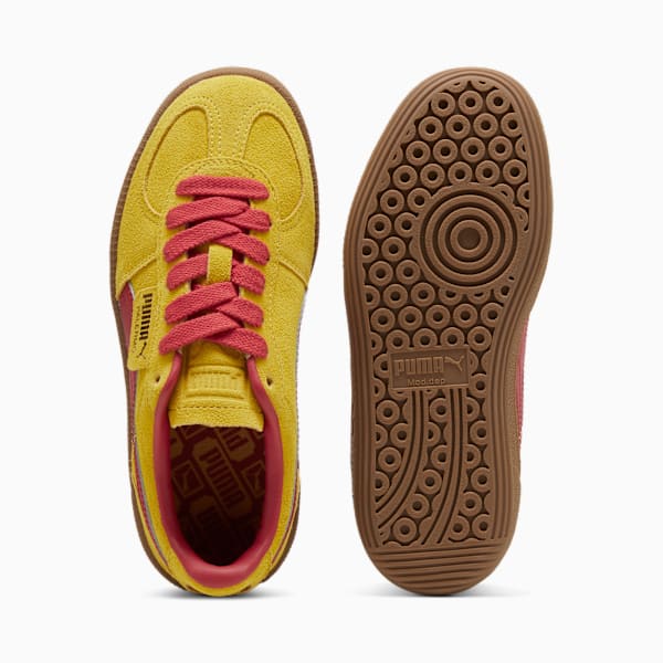 Palermo Big Kids' Sneakers, Pelé Yellow-Club Red, large-MEX