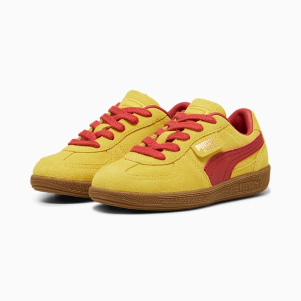 Tenis Palermo para niños, Pelé Yellow-Club Red, large-MEX