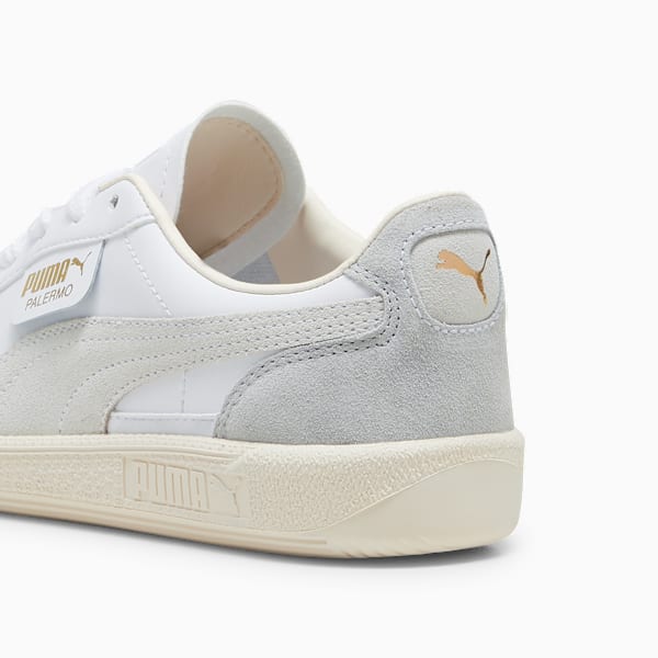 Palermo Sneakers Youth, PUMA White-Cool Light Gray-Sugared Almond, large-MEX