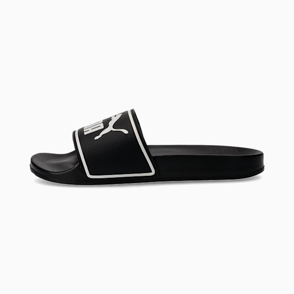 Poolcat Slide ZADP, PUMA Black-PUMA White, large-ZAF