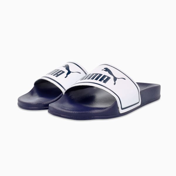 Poolcat Slide ZADP, PUMA Navy-PUMA White-PUMA Navy, large-ZAF