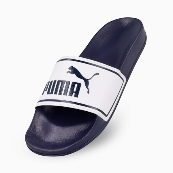 Poolcat Slide ZADP, PUMA Navy-PUMA White-PUMA Navy, large-ZAF