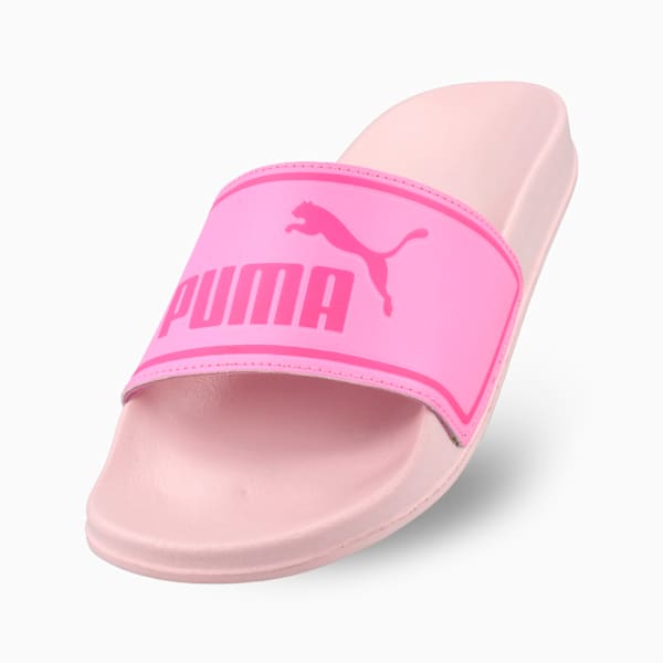 Poolcat Slide JR ZADP, Jasmine Flower-Pink Delight-Sun Struck, large-ZAF