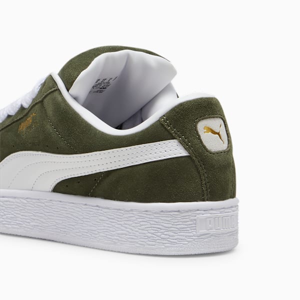 Zapatillas Suede XL, Dark Olive-PUMA White, large-ARG