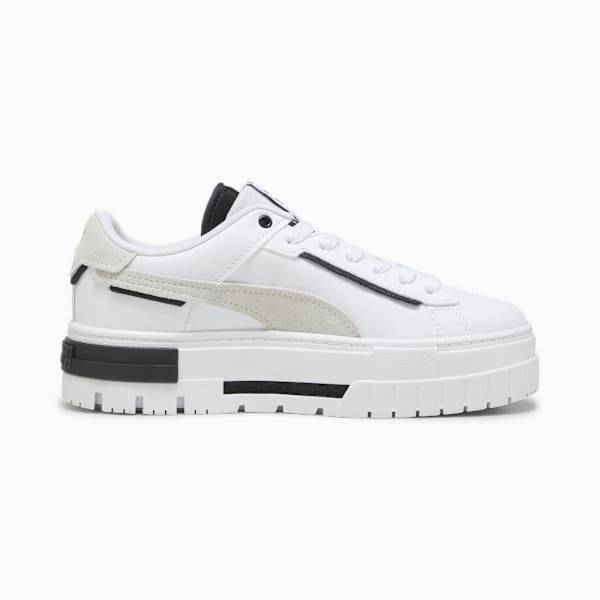 Zapatillas para mujer Mayze Crashed, PUMA White-PUMA Black, large-ARG