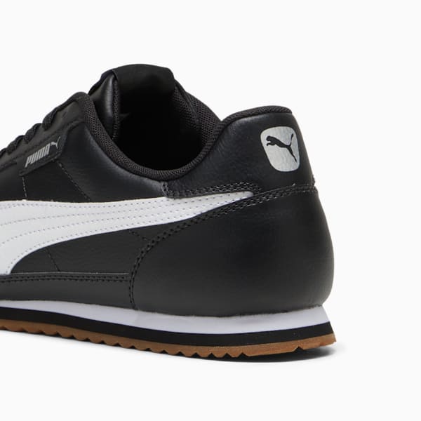 PUMA Turino II Sneakers Unisex, PUMA Black-PUMA White-PUMA Silver, large-ZAF