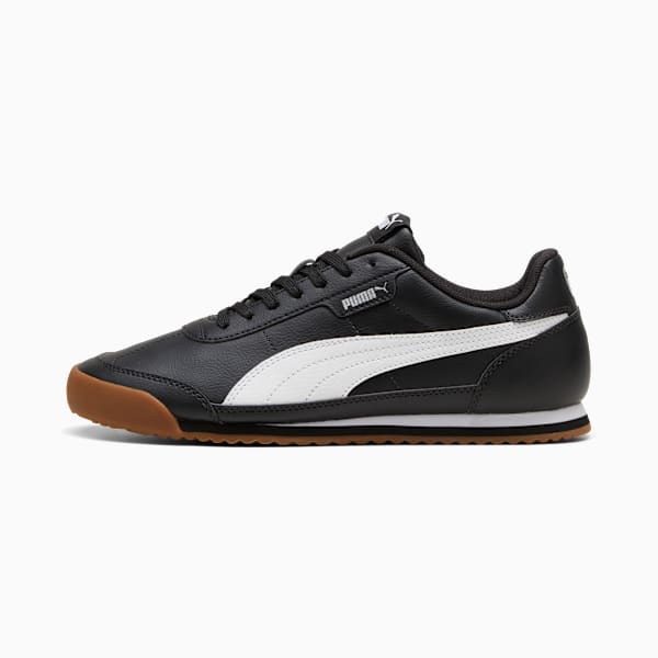 PUMA Turino II Sneakers Unisex, PUMA Black-PUMA White-PUMA Silver, large-ZAF