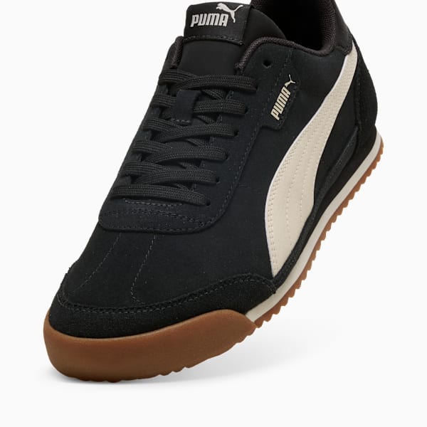 Zapatillas PUMA Turino II Gamuza, PUMA Black-Alpine Snow-Gum, large-ARG