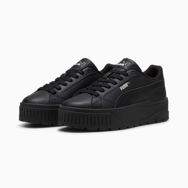 Tenis Karmen II Idol para mujer, PUMA Black-PUMA Black-PUMA Silver, large-MEX