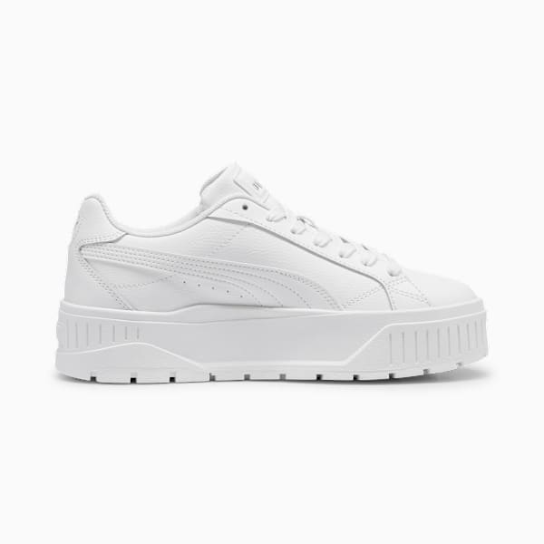 Tenis Karmen II Idol para mujer, PUMA White-PUMA White-PUMA Silver, large-MEX