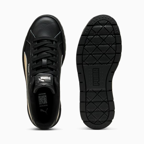Tenis Karmen II Idol para mujer, PUMA Black-Canvas-PUMA Silver, large-MEX