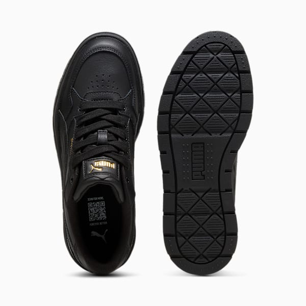 Zapatillas Karmen II Idol para mujer, PUMA Black-PUMA Black-PUMA Gold, large-ARG