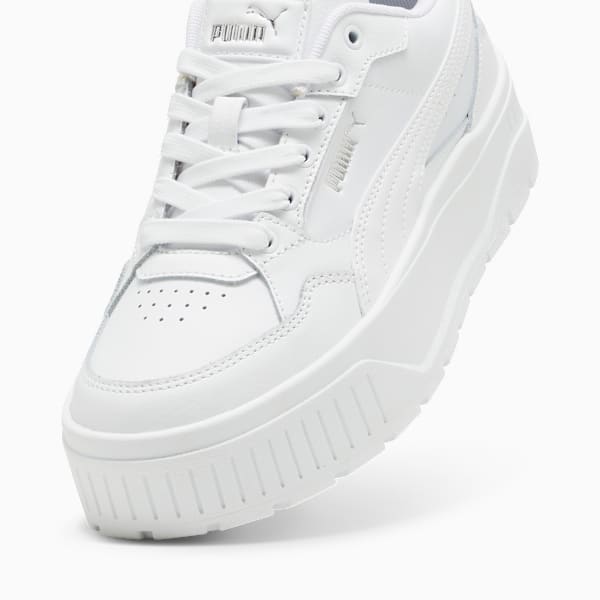 Zapatillas Karmen II Idol para mujer, PUMA White-PUMA White-PUMA Silver, large-ARG