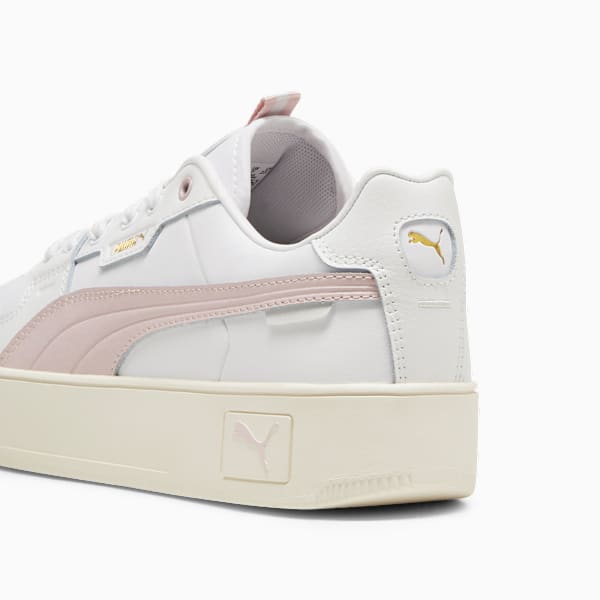 Tenis Mujer Carina Street Lux, PUMA White-Mauve Mist-PUMA Gold, large-MEX