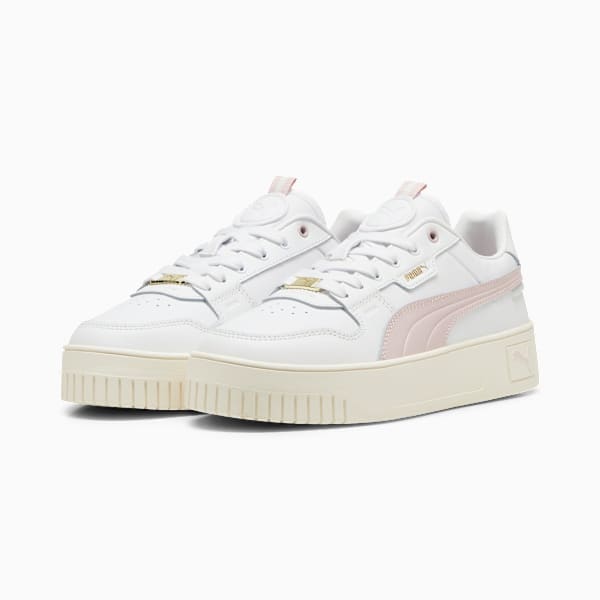 Tenis Mujer Carina Street Lux, PUMA White-Mauve Mist-PUMA Gold, large-MEX