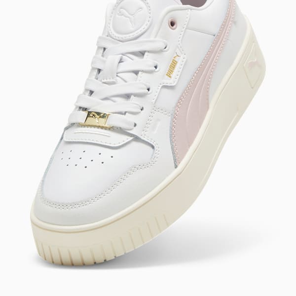 Tenis Mujer Carina Street Lux, PUMA White-Mauve Mist-PUMA Gold, large-MEX
