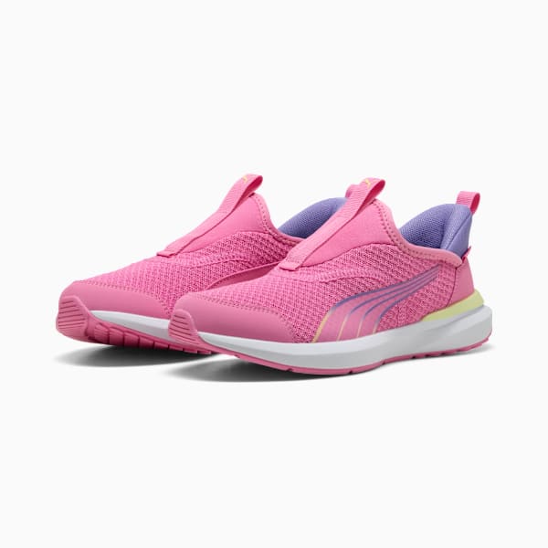 Kruz ProFoam SLIPTECH™ Running Shoes Youth, Posie Pink-Gold Moon, large-MEX
