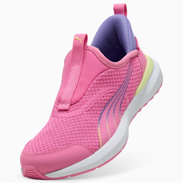 Kruz ProFoam SLIPTECH™ Running Shoes Youth, Posie Pink-Gold Moon, large-MEX