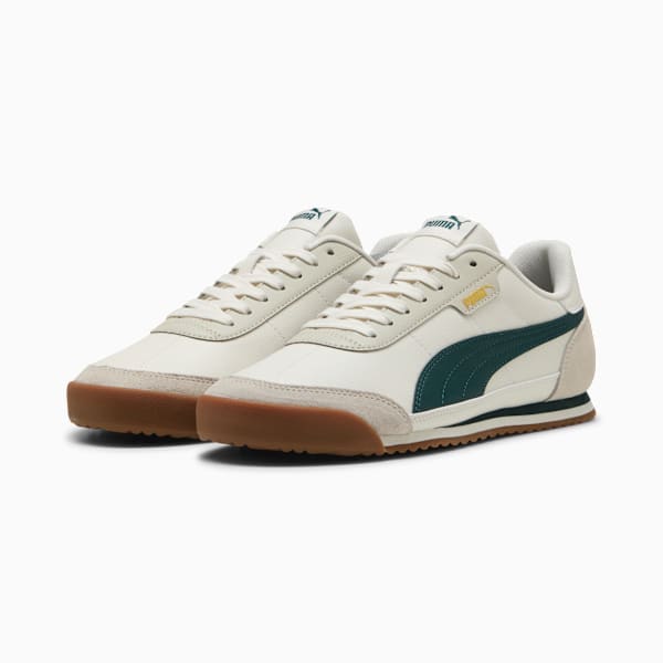 PUMA Turino II OG Sneakers Unisex, Vapor Gray-Green Terrain-Desert Dust-Gum, large-ZAF