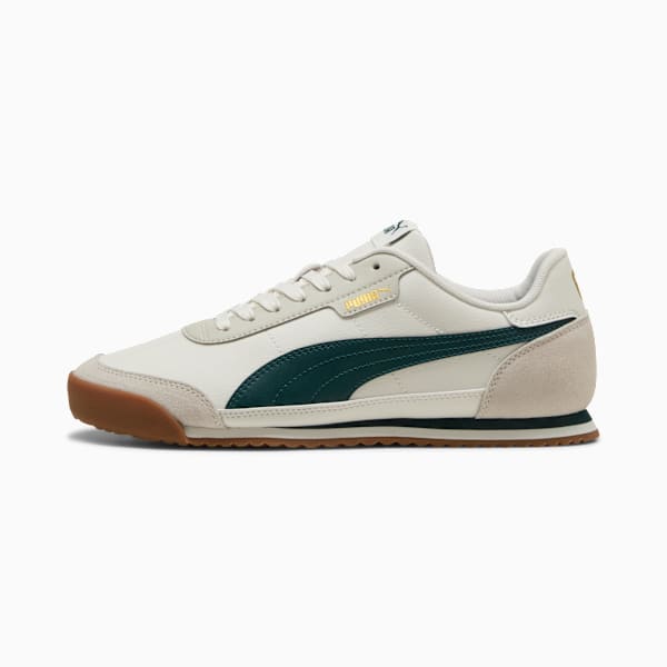 PUMA Turino II OG Sneakers Unisex, Vapor Gray-Green Terrain-Desert Dust-Gum, large-ZAF