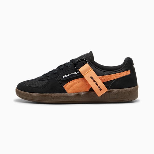 Zapatillas Mercedes-AMG Motorsport Palermo OG unisex, PUMA Black-Bright Melon, large-ARG