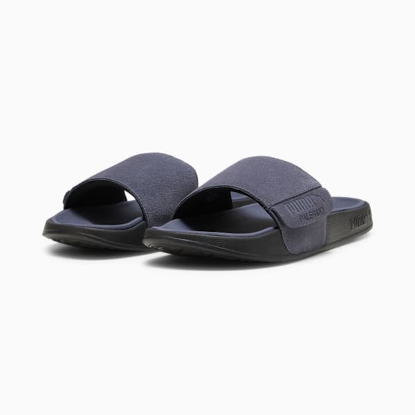 Leadcat 2.0 Palermo Slides Unisex, Galactic Gray-PUMA Black, large-MEX