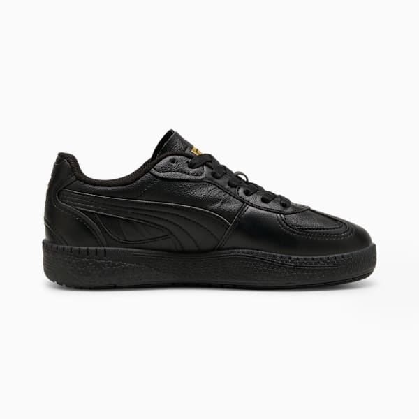 Palermo Moda Leather Sneakers Women, PUMA Black, large-MEX