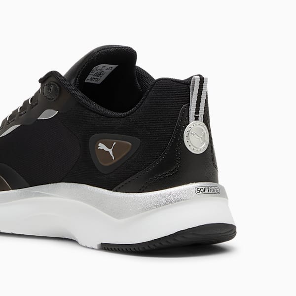 SOFTRIDE Orla Metallic Dream Sneakers Women, PUMA Black-PUMA Silver-Matte Silver-PUMA White, large-MEX