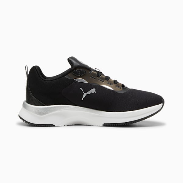 SOFTRIDE Orla Metallic Dream Sneakers Women, PUMA Black-PUMA Silver-Matte Silver-PUMA White, large-MEX