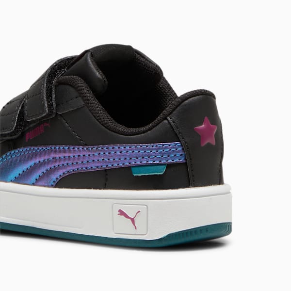 Tenis Carina Street Bouncy Sky V para infantes, PUMA Black-Magenta Gleam, large-MEX