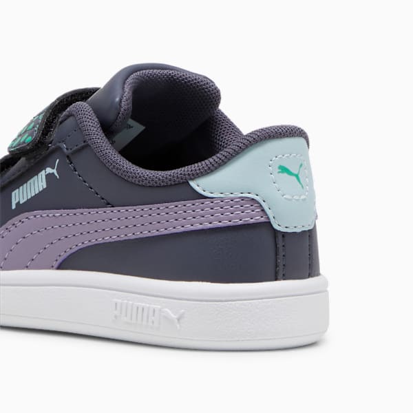 Smash 3.0 PUMA FC Sneakers Toddlers, Galactic Gray-Pale Plum-PUMA White, large-MEX