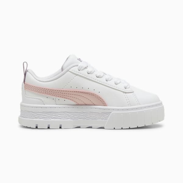 Zapatillas Mayze Winter Embroidery para niños, PUMA White-Mauve Mist, large-ARG