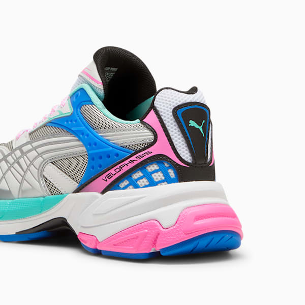 Tenis deportivas Velophasis nacidas en la década de 2000, Feather Gray-Poison Pink, large-MEX