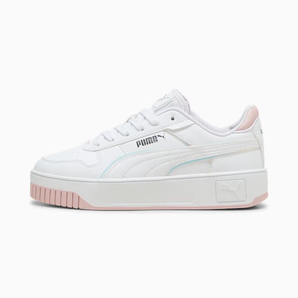 Tenis Adolescente Carina Street Holo 2.0, PUMA White-PUMA White-Mauve Mist, large-MEX