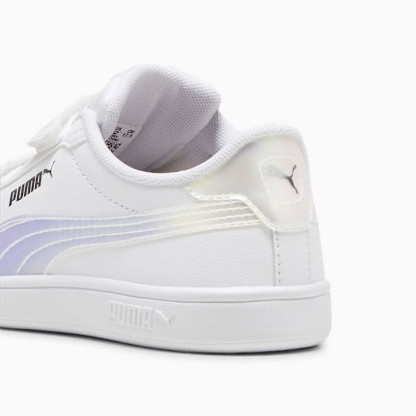 Tenis Infantiles Smash 3.0 Holo 2.0, PUMA White-Mauve Mist-PUMA Silver, large-MEX