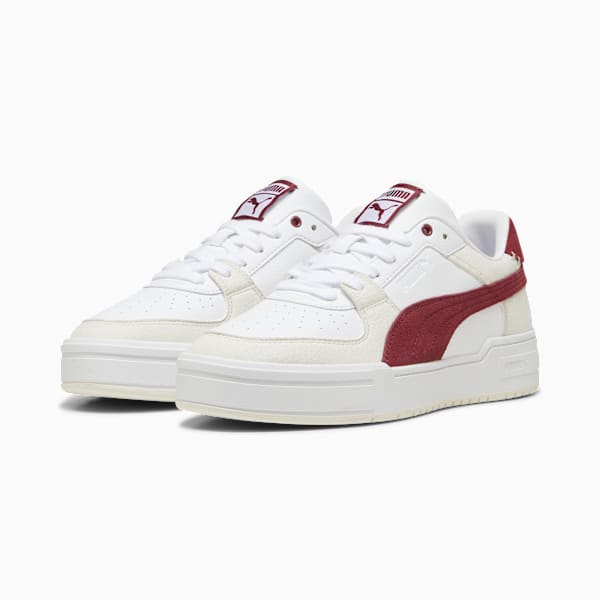 Zapatillas CA Pro NBK unisex, PUMA White-Vapor Gray-Team Regal Red, large-ARG