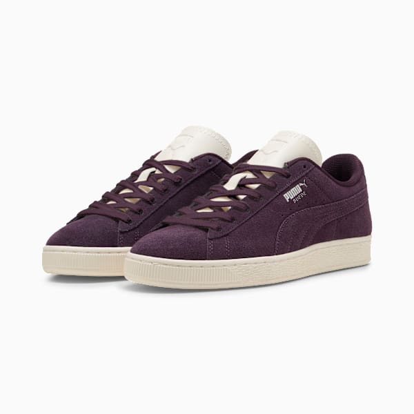 Zapatillas Suede Premium, Midnight Plum-Frosted Ivory, large-ARG