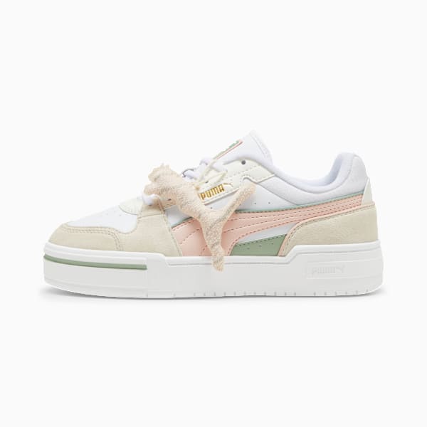 Zapatillas CA Pro Lux III Merry X-mas para mujer, PUMA White-Island Pink, large-ARG
