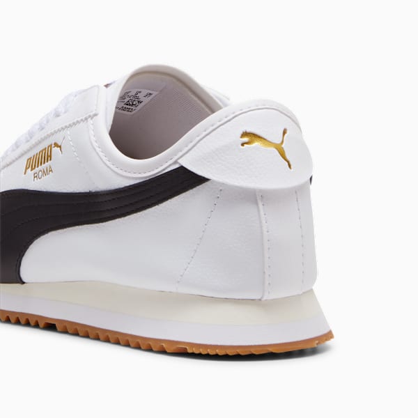 Tenis Roma 68 Revival, PUMA White-PUMA Black-Gum, large-MEX