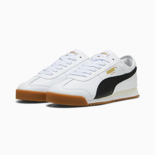 Tenis Roma 68 Revival, PUMA White-PUMA Black-Gum, large-MEX