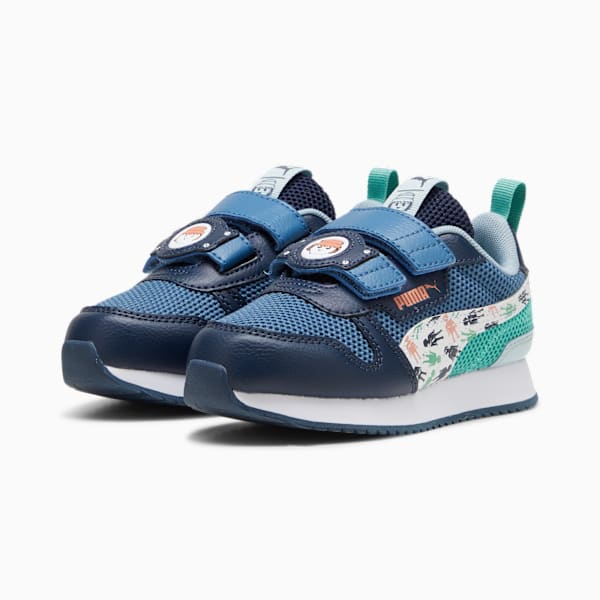 PUMA x PLAYMOBIL R78 Sneakers Kids, Club Navy-Blue Horizon-Jade Frost, large-MEX