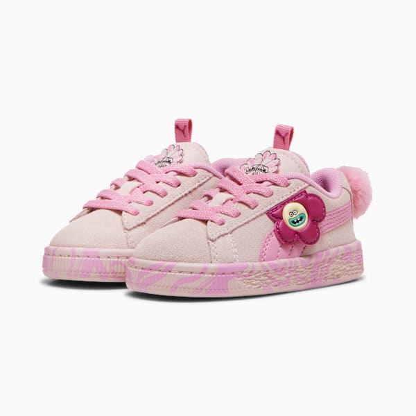 Zapatillas PUMA x TROLLS Suede Classic para infantes, Mauve Mist-Mauved Out, large-ARG