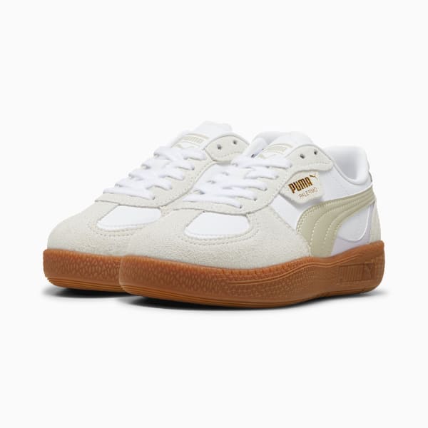 Tenis Palermo Moda juvenil, PUMA White-Desert Dust, large-MEX