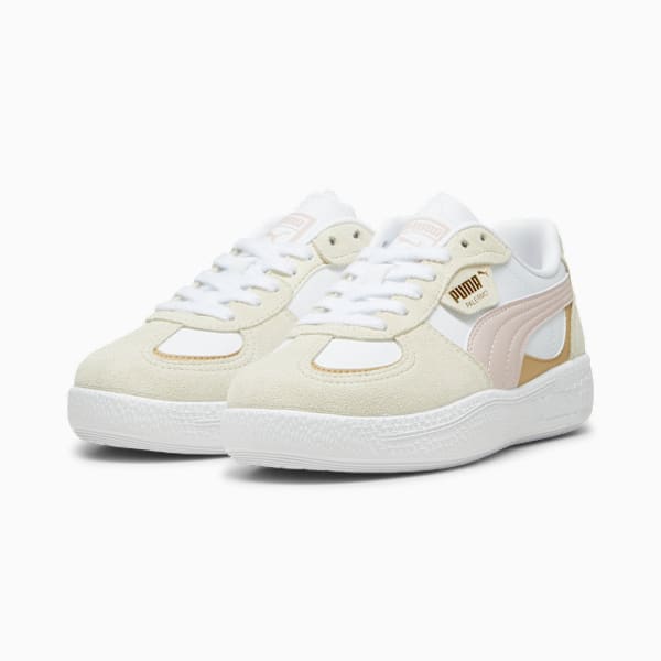 Palermo Moda Sneakers Youth, PUMA White-Mauve Mist, large-MEX